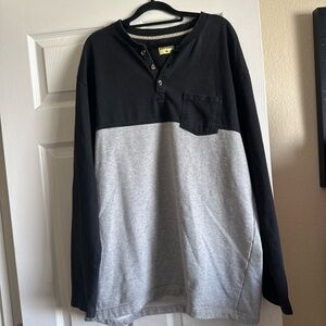 Jiberish  Black and Gray Long Sleeve